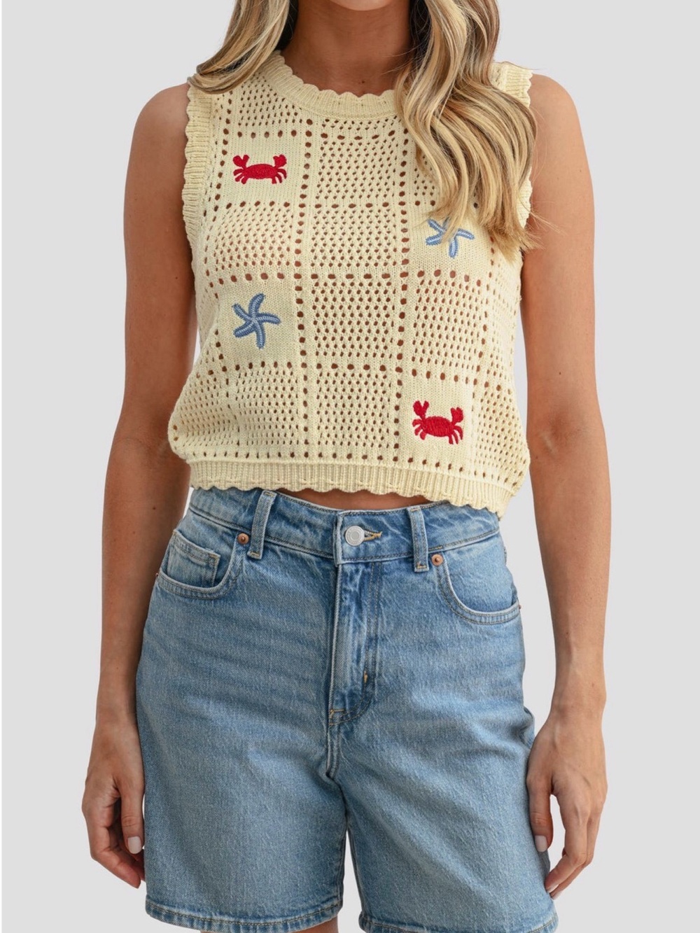 Lush Shell Knit Tank Top